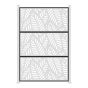 Deco Panel Frame Set - Black - 2' x 4'