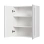 Caisson supérieur 2 portes, Shaker, gris, 24" x 30" x 12 1/2"