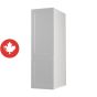 Garde-manger 2 portes, Shaker, gris, 15" x 49 1/4" x 24"