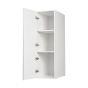 Garde-manger 4 portes, Shaker, gris, 24" x 49 1/4" x 24"