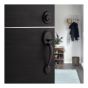 Lever Handle - Daytona/Regina - Matt Black