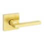 Levier pour porte de passage, Halifax, laiton satin