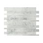 Wall Mosaic - Siberia - White - Marble - 11 8/9" x 9 5/9" x 1/5"