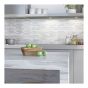 Wall Mosaic - Siberia - White - Marble - 11 8/9" x 9 5/9" x 1/5"