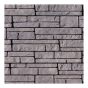Muret, Twonsend, gris, 16" x 5 3/4" x 4"