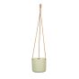 Hanging Plant Pot, Green, 14 cm