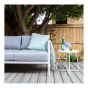 Planche de terrasse, composite, Transcend Tropicals, rainuré, island mist, 1" x 6" x 12'