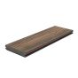 Planche de terrasse, composite, Transcend Tropicals, rainuré, spiced rhum, 1" x 6" x 16'