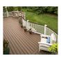 Planche de terrasse, composite, Transcend Tropicals, carré, spiced rhum, 1" x 6" x 16'