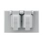 Duplex Receptacle Outlet - Outdoor - Grey