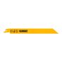 Lames de scie alternative bimétalliques, droite, 18 DPP, 5/pqt, 8"