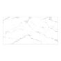 Tuile de porcelaine, plancher, Nebula, bianco, poli, 12" x 24"