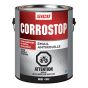 Anti-Rust Enamel - Corrostop - Black - Flat - 3.78 l