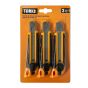 Utility Knife Set - Snap-Off - 18 mm - 3 pcs