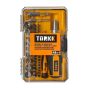 Ensemble de tournevis de précision + cliquet, 49 mcx