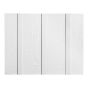 Board & Batten siding - Batten - White - 2 1/4'' x 144''
