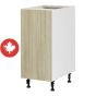 Base Cabinet 1 Door - Sheer Beauty - Wood - 15" x 34 3/4" x 24"