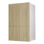 Garde-manger 4 portes, Beauté Naturelle, bois, 24" x 49 1/4" x 24"