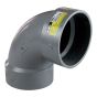 Coude 90°, FXF, RadonX, PVC, SGV, 4"