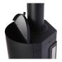 Wood Pellet Patio Heater – Black – 75 000 BTU