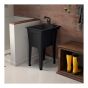 Cuve de lavage avec robinet Nova, 1 poignée, noir