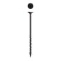Screws - STR SDWS T40 DB - Black - 6" - 500/pkg