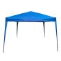 Abris de soleil, bleu, 3m x 3m x 2,5m