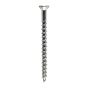 Vis pour bois traité, tête plate, acier inoxydable, #10 x 2 1/2", 12/pqt