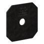 Decorative Washer - OA AV - Black - 4" x 4"