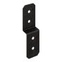 Étrier à solive pour terrasse, OA AV, noir, 3"