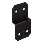 Étrier à solive pour terrasse ZMAX, OA AV, noir, 5"