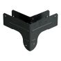 Connecteur d'angle Rigid Tie ZMAX, OA AV, noir