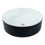 Vessel Sink – Clay – Black & White - 15 3/4" x 5.7"