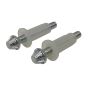 Pivot inférieur, porte pliante, 3/8"