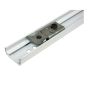 Rail pour porte pliante, 32", blanc