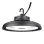 Luminaire DEL pour plafond élevé, noir, 100-347 V, 100-150-200 W