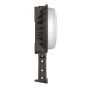 Luminaire sentinelle à DEL, noir, 100-277 V, 80-100-120 W