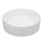 Sink – Porcelain – Round – Matte White - 16" x 5"