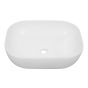 Sink – Porcelain – Rectangular – Matte White - 20'' x 16'' x 5 1/2''