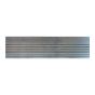 Marche en aluminium, anodisé, 11" x 42"