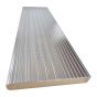 Marche en aluminium, anodisé, 11" x 48"