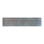 Marche en aluminium, anodisé, 11" x 48"