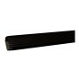 Gutter Downspout – aluminum – Black - 10’ x 2" x 3"