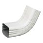 Gutter Elbow A - Aluminum - White - 2" x 3"