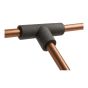 Isolant en T auto-scellant pour tuyau, 1-1/8" ID x 1/2 Wall
