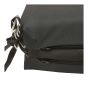 Lounger Seat Cush - Black - Leaf - 22" x 73"
