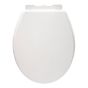 Toilet Seat – round – White - 41 cm x 35 cm