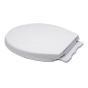 Toilet Seat – round – White - 41 cm x 35 cm