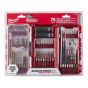 Jeu de perceuse, de visseuse et de fixation, Schockwave Impact Duty, 75 pcs
