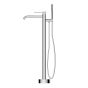 Robinet autoportant pour baignoire, Brolio, chrome